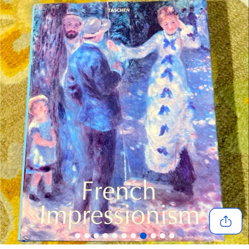 French Impressionism hardcover coffee table Book
